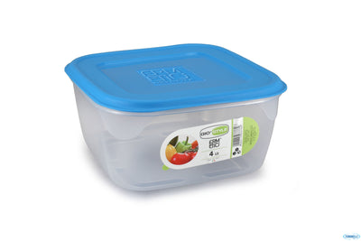Ermetici Blu-Contenitore Quadrato L.4,0-