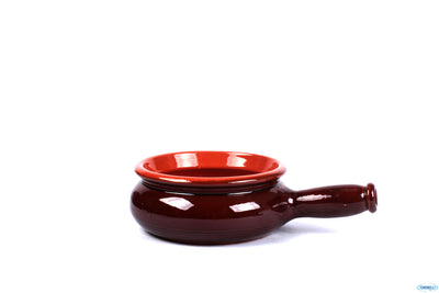 Etrusca-Casseruola Terracotta 1 Manico Cm 15 Terra
