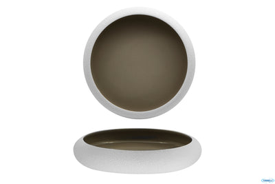 Piatto Nido Ø Cm.27 Genesys Evo Grey - Confezione da 6 Pz.