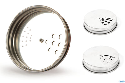 Genietti 4 Stagioni-Tappo Diametro 70 Inox Sale Fino E Grosso 8.80230