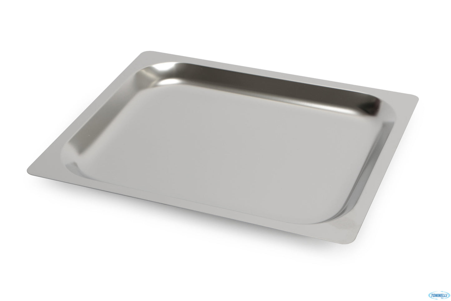 Gn Inox 1.2 Teglia Bordo Piano Cm32X26 H.2