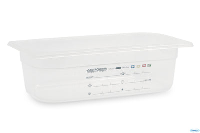 Gastronorm Polipropilene 1.3 Bacinella Graduata H.10 Haccp