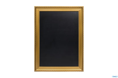 Gold Board-Lavagna Da Parete Rettangolare Cornice Oro 63X83,5 Wbc-G-85