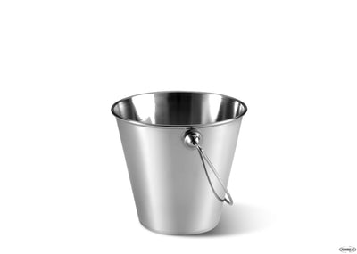 Gourmet - Mini Cestino Inox Con Manico Diametro Cm12,5 H 13 0,8L 7104