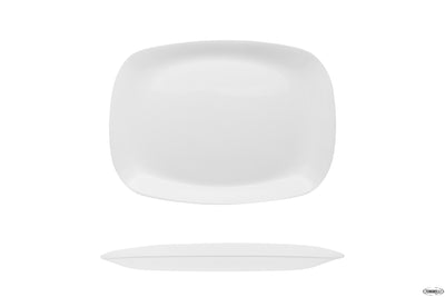 Grangusto-Piatto Pasticceria Cm 21,7X16,3 H.1,95 431242Ftb