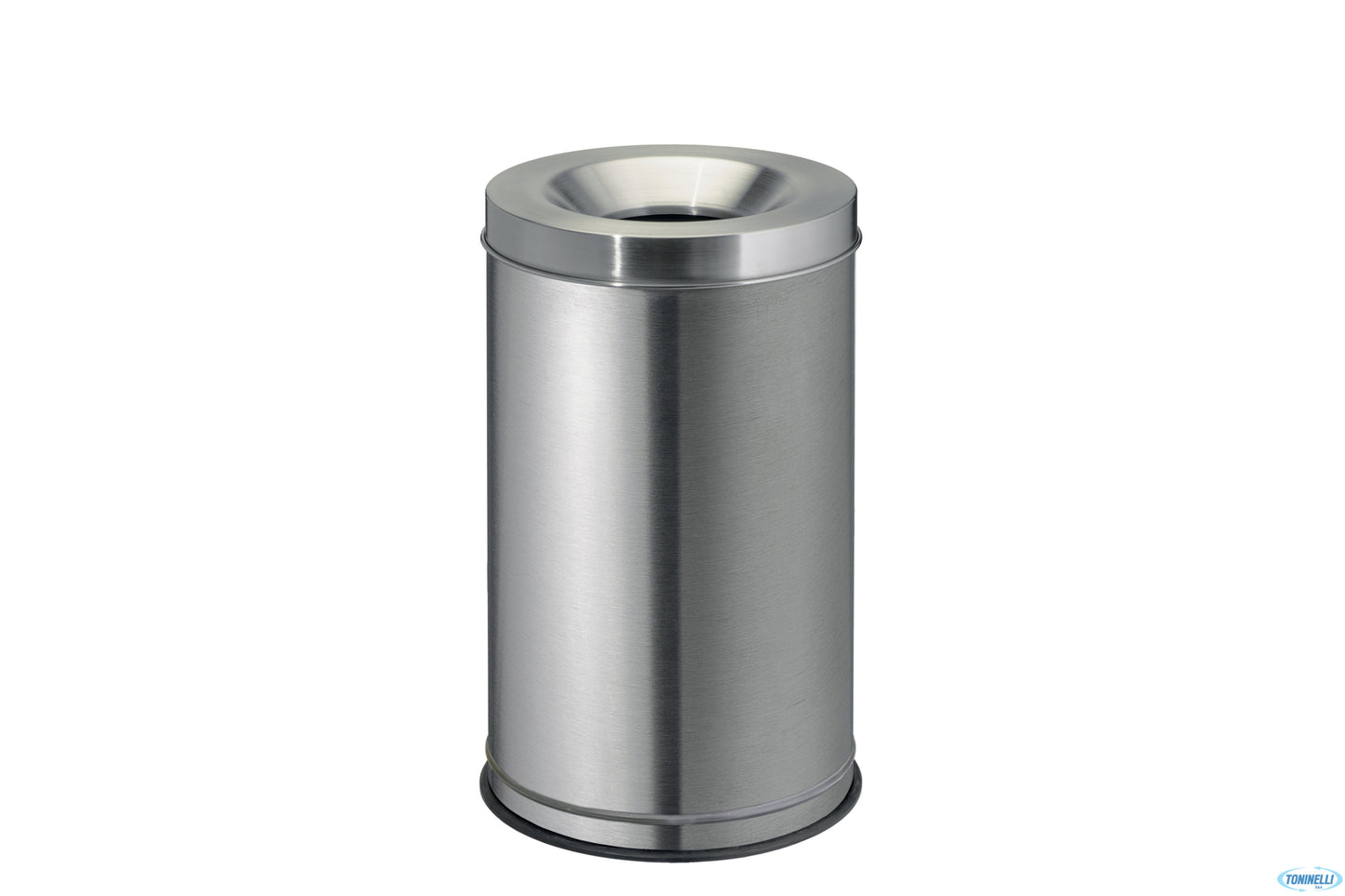 Grisu-Gettacarte Autoestinguente Inox Satinato 50Lt. Cm.33,5Xh.58,5 770010
