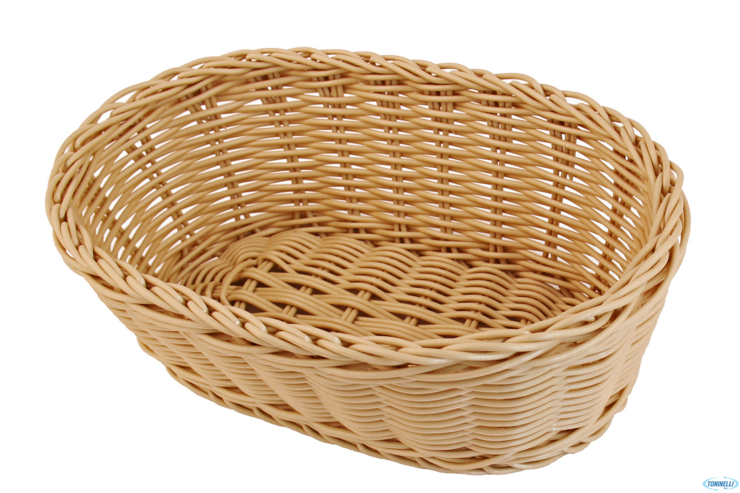 Horecaprofessional - Cestino Pane Pesante Ovale Cm.25X18 H 8 Naturale Spb-8Cn