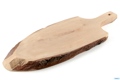 Horecaprofessional-Tagliere Corteccia Ovale Con Manico Cm.55X22 40-5004