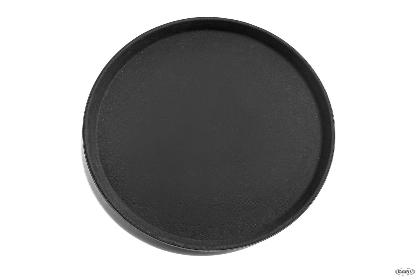 Horecaprofessional - Vassoio Antiscivolo Tondo Fibra Di Vetro Cm.40 Nst-1600Bk