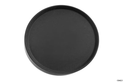 Horecaprofessional - Vassoio Antiscivolo Tondo Fibra Di Vetro Cm.40 Nst-1600Bk