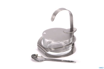 Hendi Formaggera Inox Cm13H19 Contenitore Vetro 465370