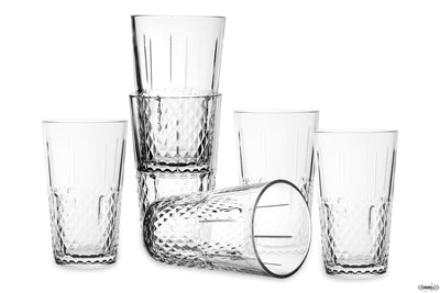 Highness Fb Longdrink Vetro Temperato Confezione Da 6 Cl 51,5 Diametro Cm.9 - H.15,9 - 520075-110953