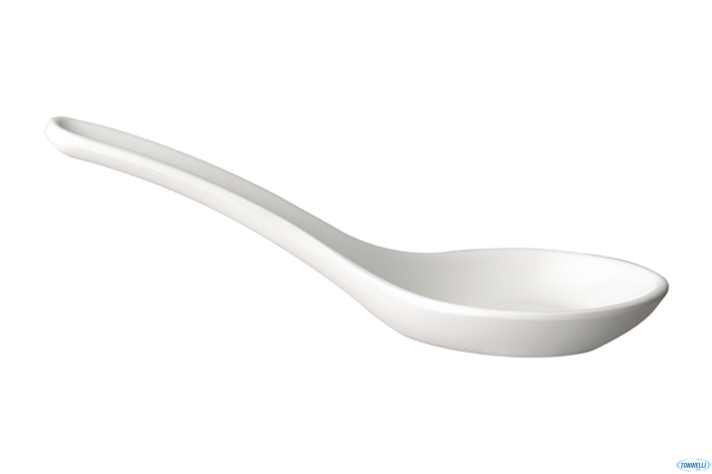 Hong Kong-Cucchiaio Mel.Bianco Cm13,5X4,5 83486 Infrangibile Durevole, Indicato Per Temperature Da-5