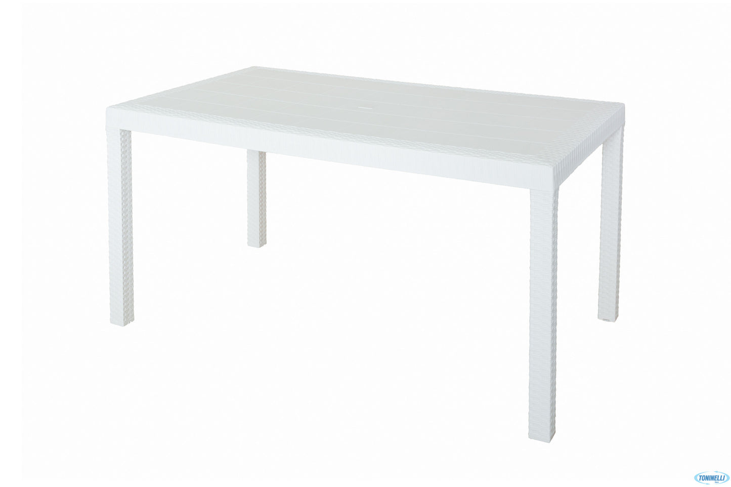 Houston-Tavolo Rettangolare Cm 150X90 Bianco