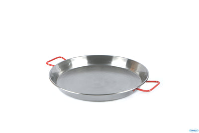 Ideal-Paellera Cm.42 Acciaio Al Carbonio Spazzolato G10042