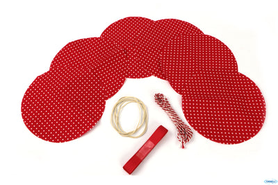 Il Casale-Confezione Cuffiette Accessori Regalo Per Tappi Mm.66