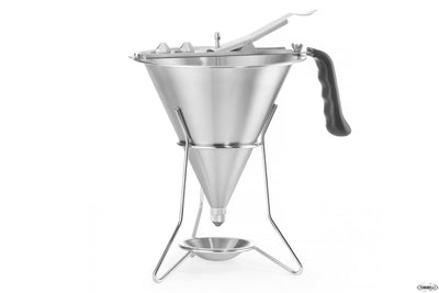 Imbuto Pasticceria Cm 20 H. 22 Cm Capacità: 1,9 Litri Acciaio Inox, Plastica