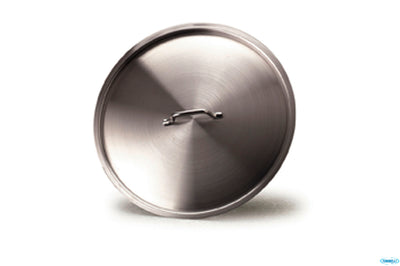 Coperchio Acciaio Inox Con Ponticello Inox Cm 24