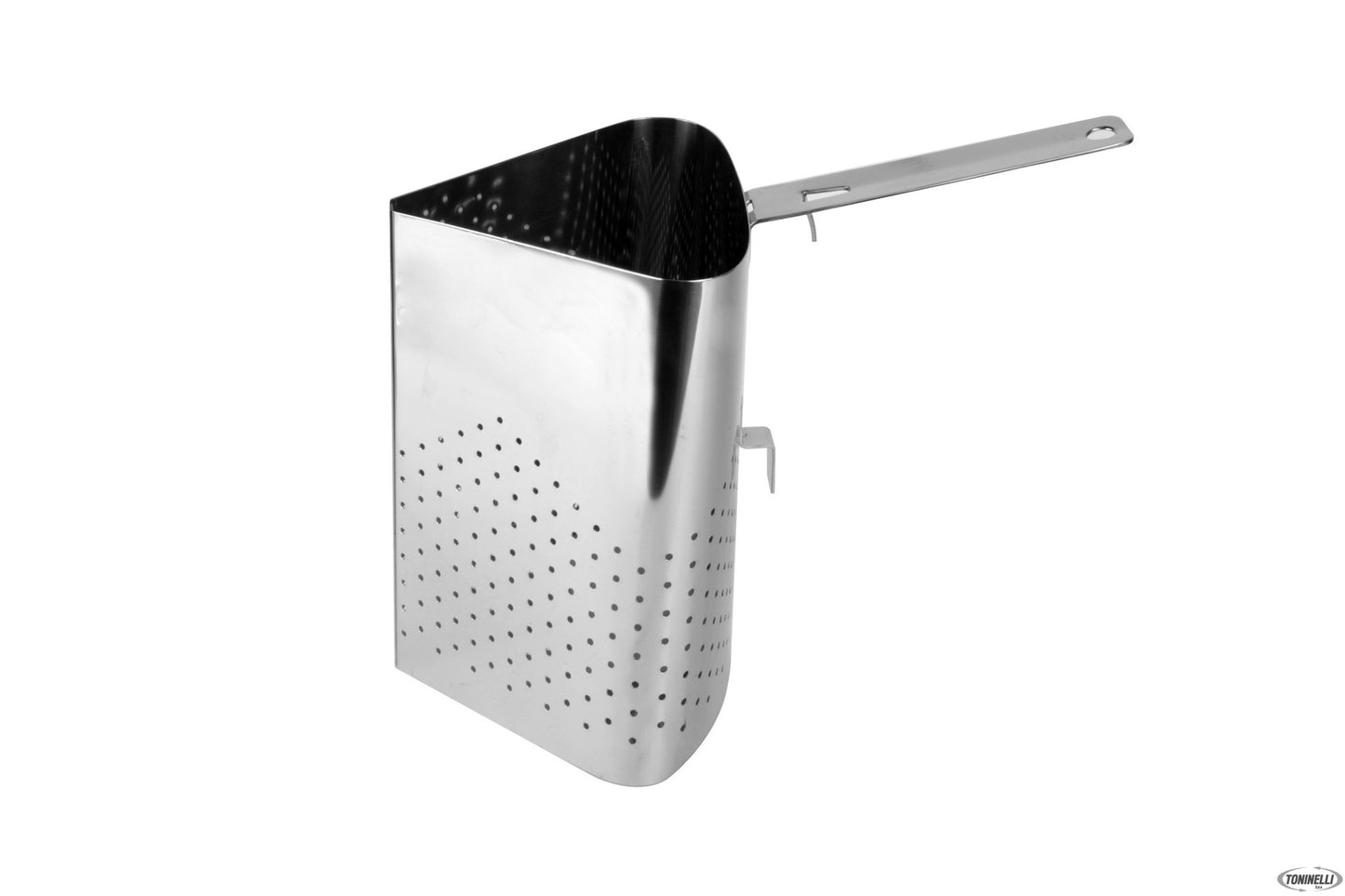 Colapasta A Spicchio Con Manico Inox Cm 40 H 26