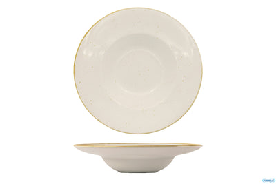 Pastabowl Java Barley Cream Ø Cm.28 Interno Ø Cm.16 - Confezione da 4 Pz.