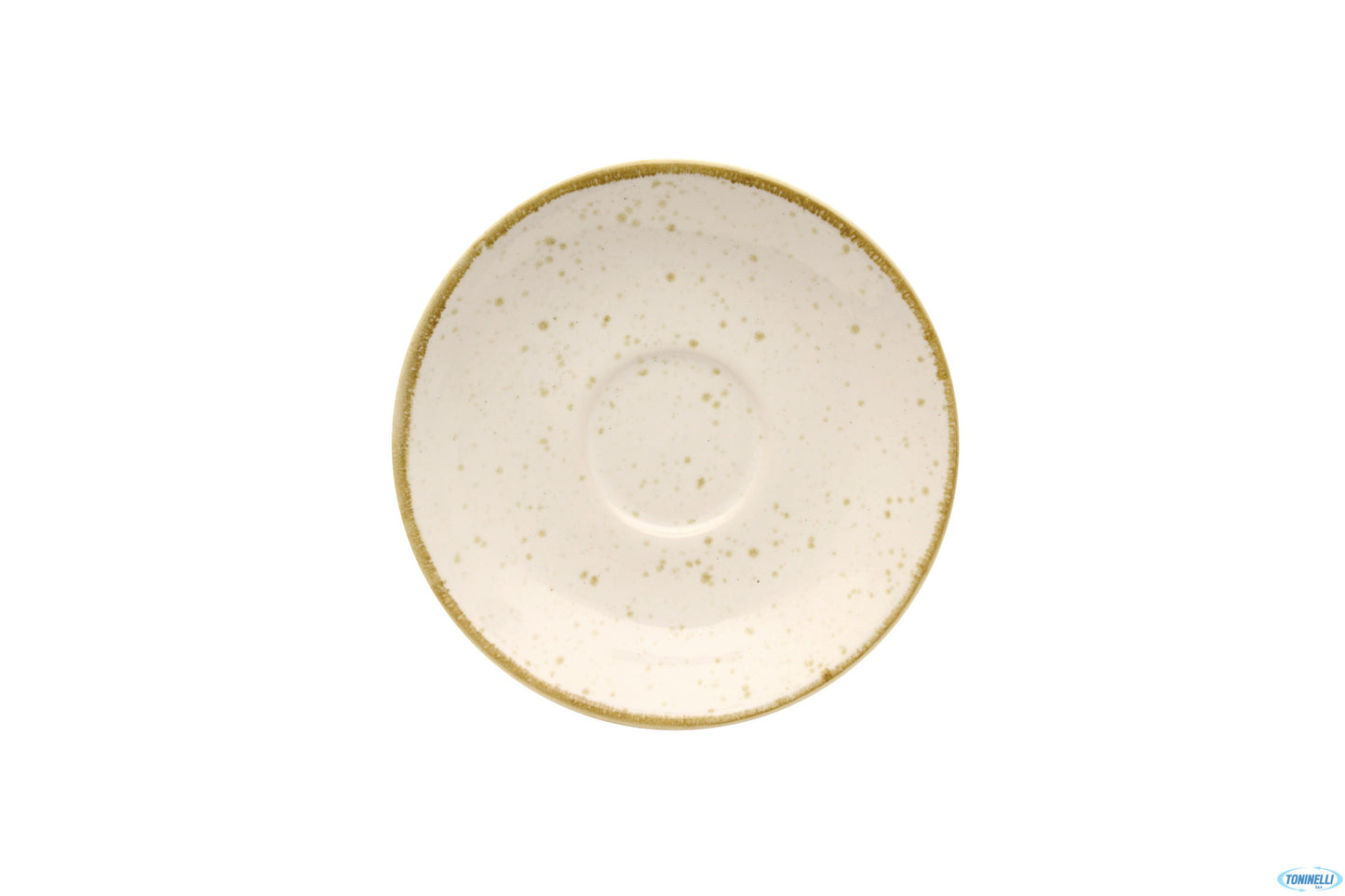 Piatto per Tazza Caffe' Java Barley Cream Ø Cm.12 - Confezione da 12 Pz.