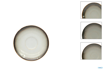 Piattino per Tazza Caffè Java Radiance Brown Ø Cm.12 - Confezione da 12 Pz.