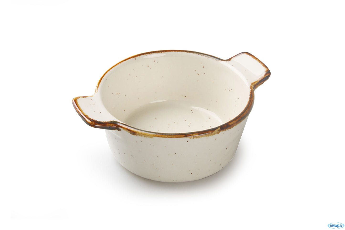 Justcolor Sesame Crema-Mini Cass.Tonda Alta Cm.13 H.5,1 6679M-C356-5.25