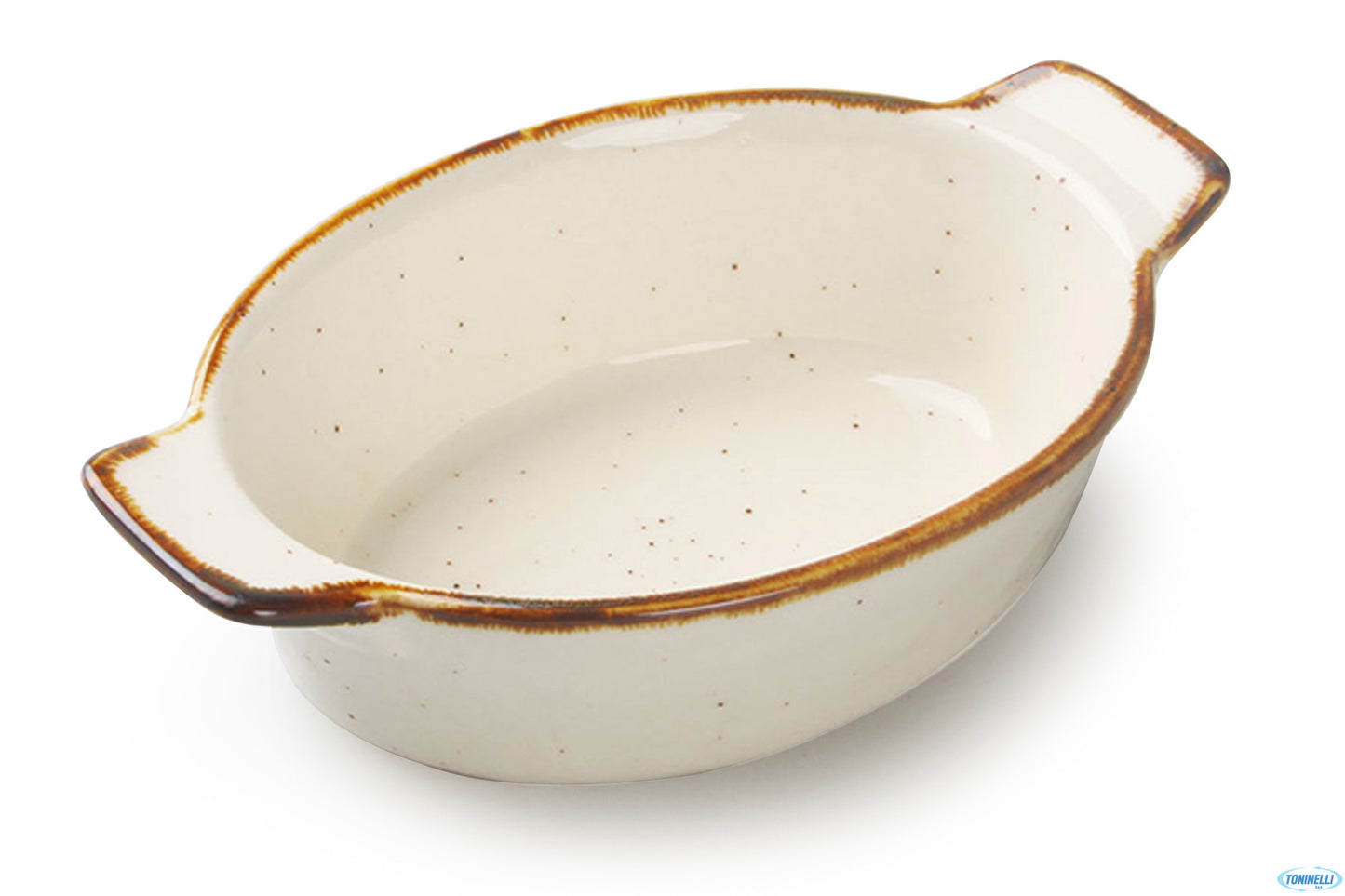 Justcolor Sesame Crema-Pirofila Ovale Cm.27X15,5 H.5,5 6697M-C356-10.5