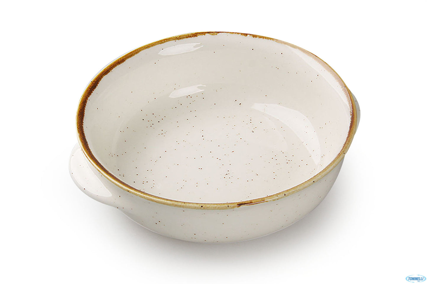 Justcolor Sesame Crema-Tegamino Tondo Cm.15X16,5 H.4,5 4831M-C356-7