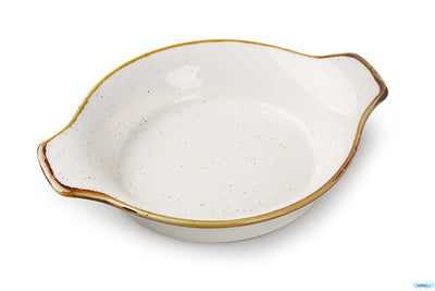 Justcolor Sesame Crema-Tegamino Uovo Cm.21X18 H.3,5 4804M-C356-8.85