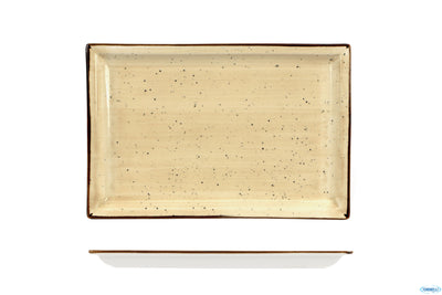 Justcolor Cream-Piatto Rettangolare Cm.27,2X18,2 Hp7501-1096K1