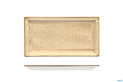 Justcolor Cream-Piatto Rettangolare Cm.27X14,2 Hp8167-1096K1