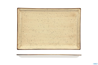 Justcolor Cream-Piatto Rettangolare Cm.31X22 Chp11756-1096K1