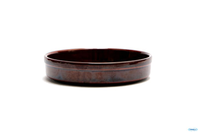 Justcolor-Crema Catalana In Porcellana Marrone Cm.13,8 H.3,1 2412M