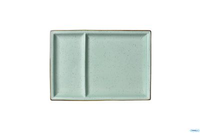 Justcolor Green-Piatto 2 Scomparti Cm.31X22 Chp12038-1096K4