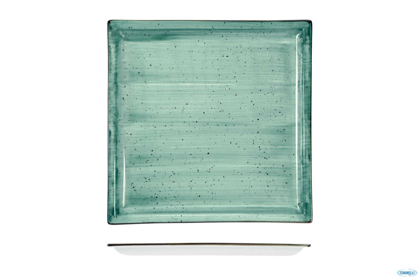 Justcolor Green-Piatto Quadro Cm.29X29 Hp7507-1096K2