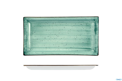 Justcolor Green-Piatto Rettangolare Cm.27X14,2 Hp8167-1096K2