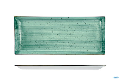 Justcolor Green-Piatto Rettangolare Cm.31X13,7 Chp11758-1096K2