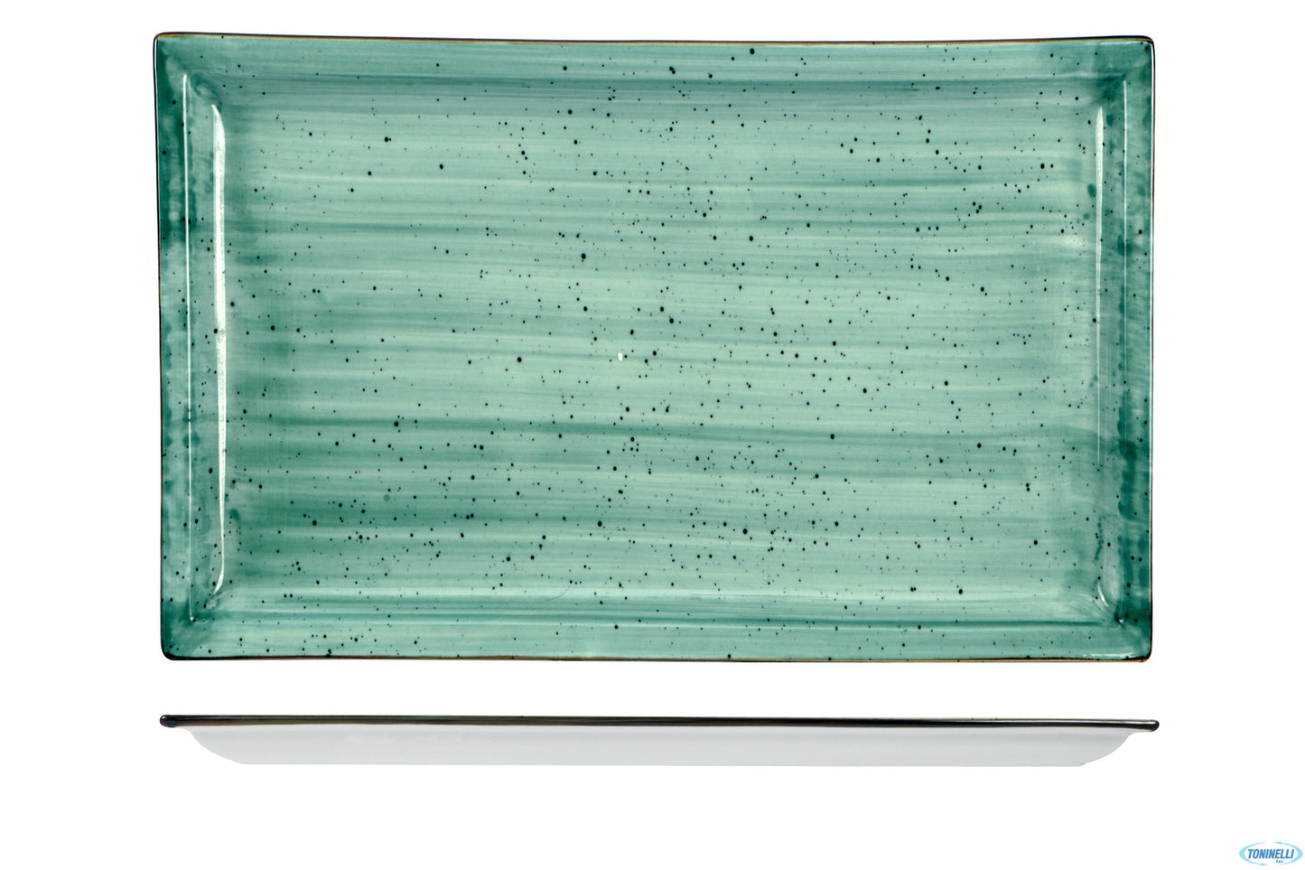 Justcolor Green-Piatto Rettangolare Cm.31X22 Chp11756-1096K2