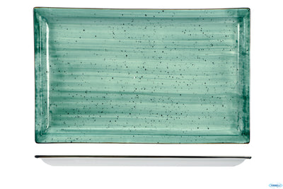 Justcolor Green-Piatto Rettangolare Cm.31X22 Chp11756-1096K2