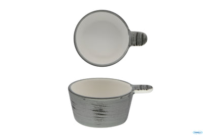 Justcolor Grey-Ciotola Con Manico 11,2X8,5Xh.4,1 Che4380-1135O