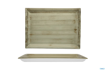 Justcolor Noisette-Piatto Rettangolare Cm.36,5X22,8 Hp7500-1135A