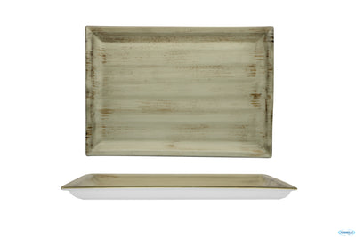 Justcolor Noisette-Piatto Rettangolare Cm.31X22 Chp11756Ut-1135A