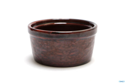 Justcolor-Ramequin In Porcellana Marrone Cm.8 H.4 6681M-3