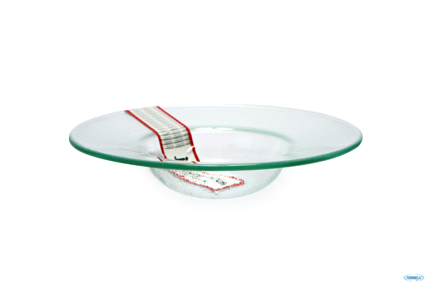 Justglass-Piatto Pasta Bowl Cm.24 Interno Cm 12 1B39