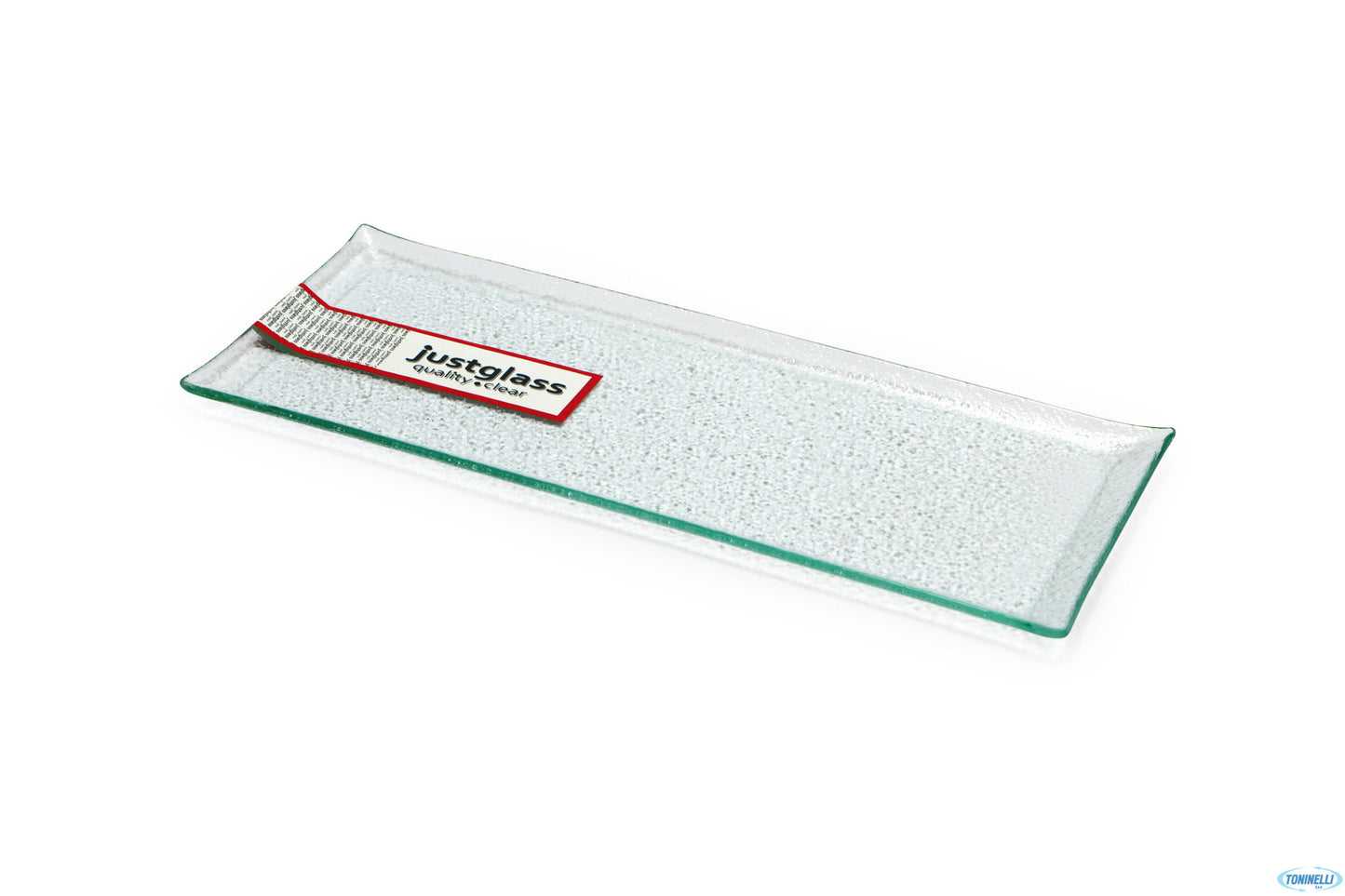 Justglass-Piatto Rettangolare Cm.14X35,5 1870