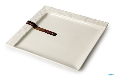 Justwhite Elite-Piatto Quadro Cm.30X30X2,5 Hp9798