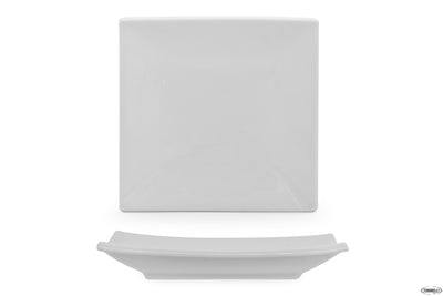Justwhite-Piatto Quadro Sushi Cm.15X15X2,5 Hp2745