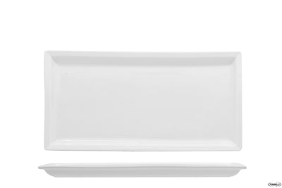 Justwhite-Piatto Rettangolare 36,5X18 Hp9621
