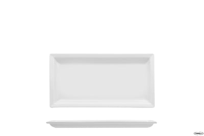 Justwhite-Piatto Rettangolare 27X14 Hp8167